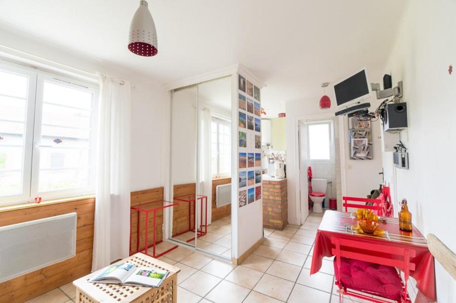 Le Studio Rouge De La Gare Appartement Vieux-Boucau-les-Bains Buitenkant foto